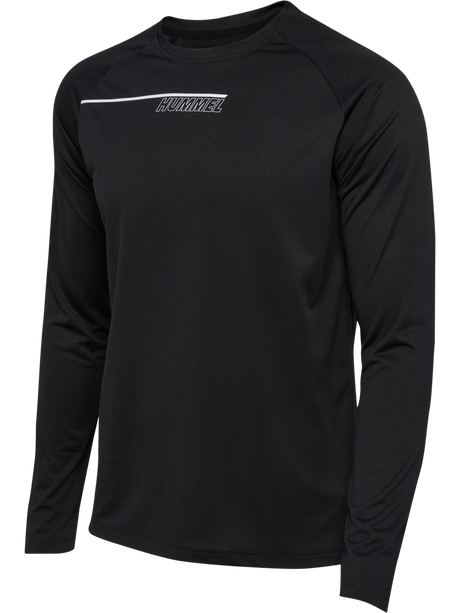 hummel Men's Court Light Weight Long Sleeve T-Shirt-1