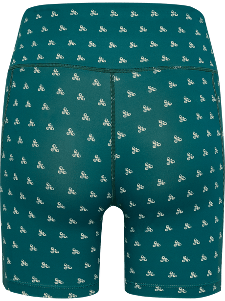 hummel Women's HIIT AOP Impact High Waist Shorts Tights-2