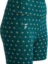 hummel Women's HIIT AOP Impact High Waist Shorts Tights-3
