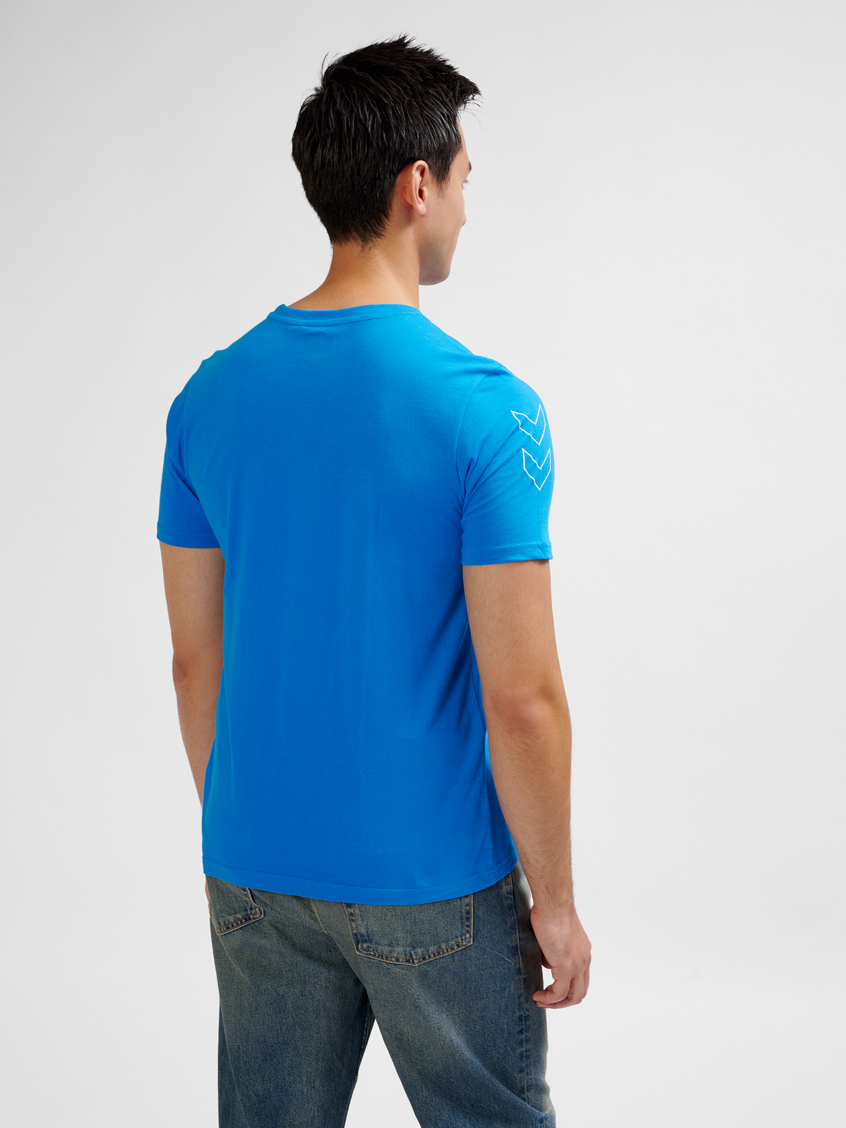 hummel Men's Elemental Chevron Cotton Tee-4