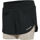 hummel Women's Mindful Training 2 In 1 Track Shorts-1