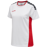 hummel Women's Authentic Poly Jersey Short Sleeve-1