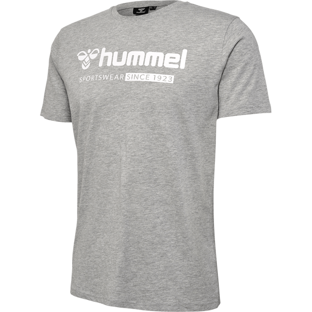 hummel Men's Fav Big Logo Cotton T-Shirt-1