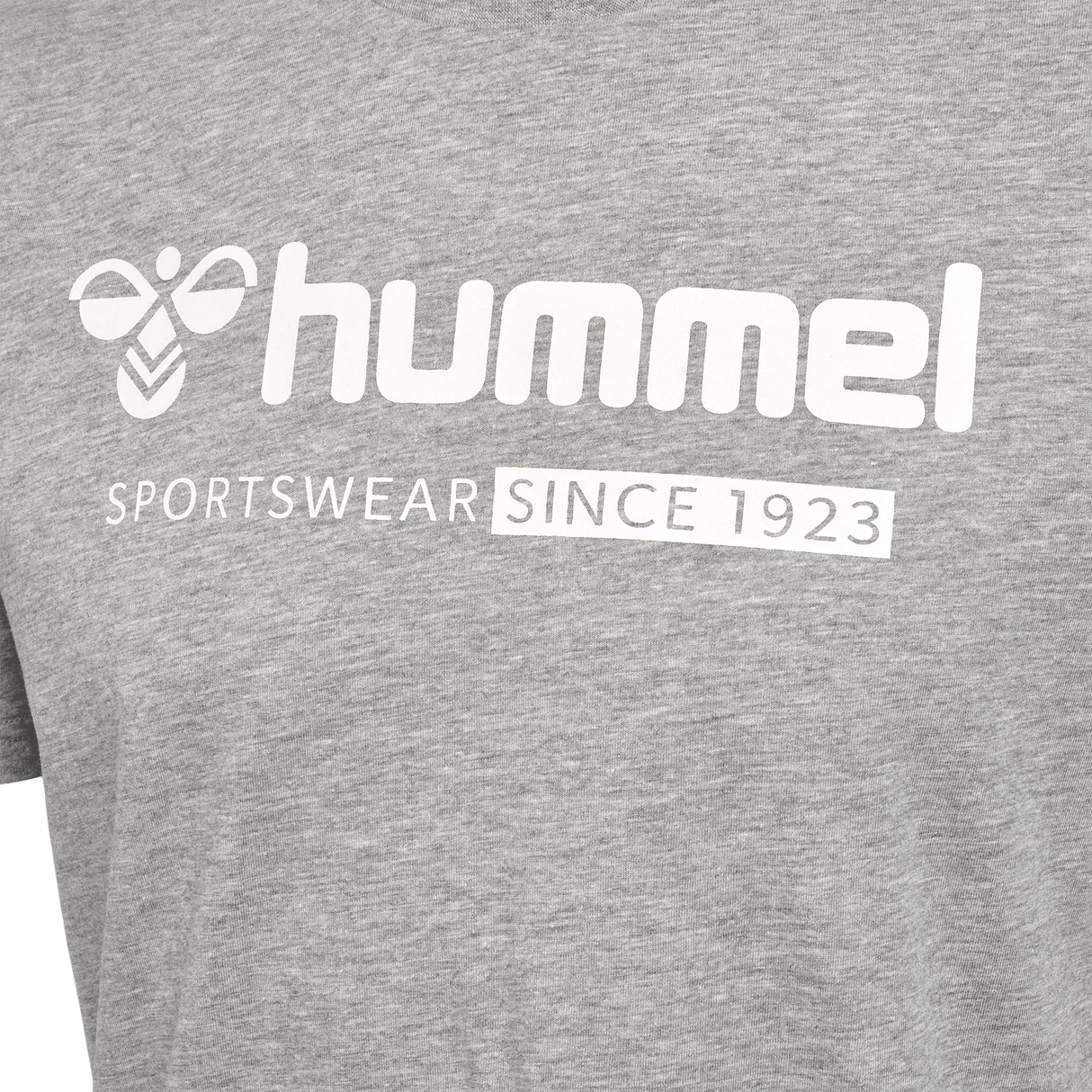 hummel Men's Fav Big Logo Cotton T-Shirt-3