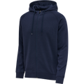 hummel Men's Red Classic Zip Hoodie-1