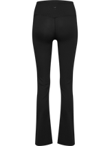 hummel Women's Prima Rib Straight Leg High Waist Tights-2