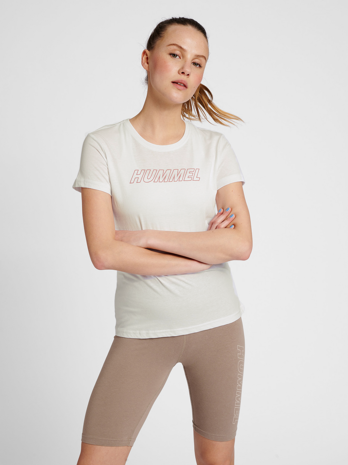 hummel Women's Training Essentials Cali Cotton T-Shirt-6