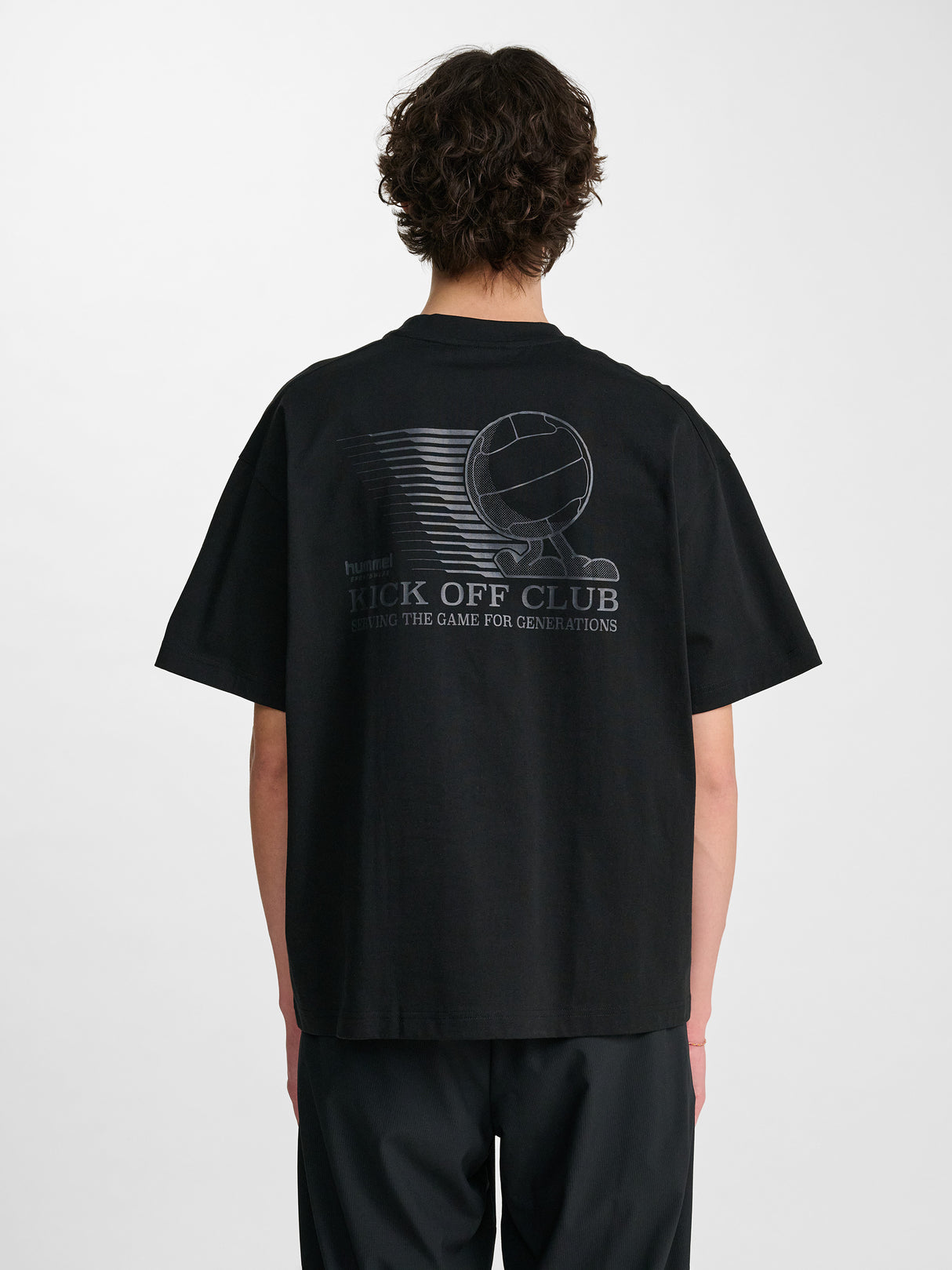 hummel Unisex Loose Short Sleeve T-Shirt Kick Off Club-6