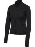 hummel Women's Prima Rib Zip Blouse-1