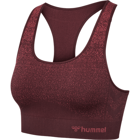 hummel Women's Mindful Training Fade Seamless Sports Top-1