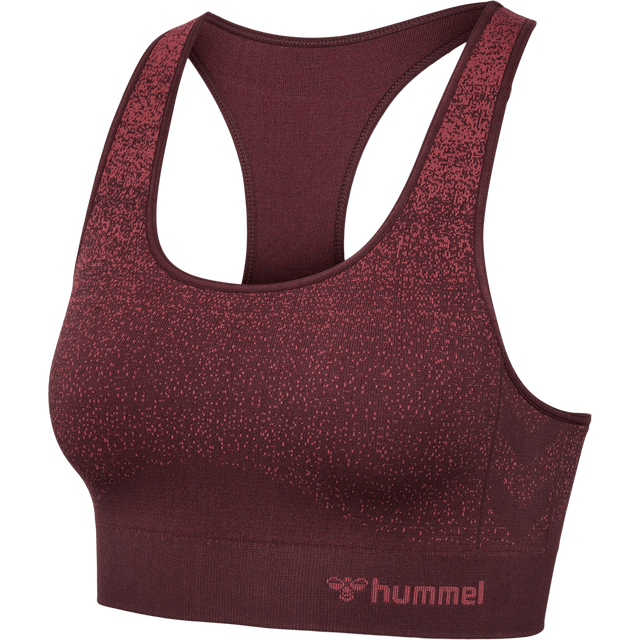 hummel Women's Mindful Training Fade Seamless Sports Top-1