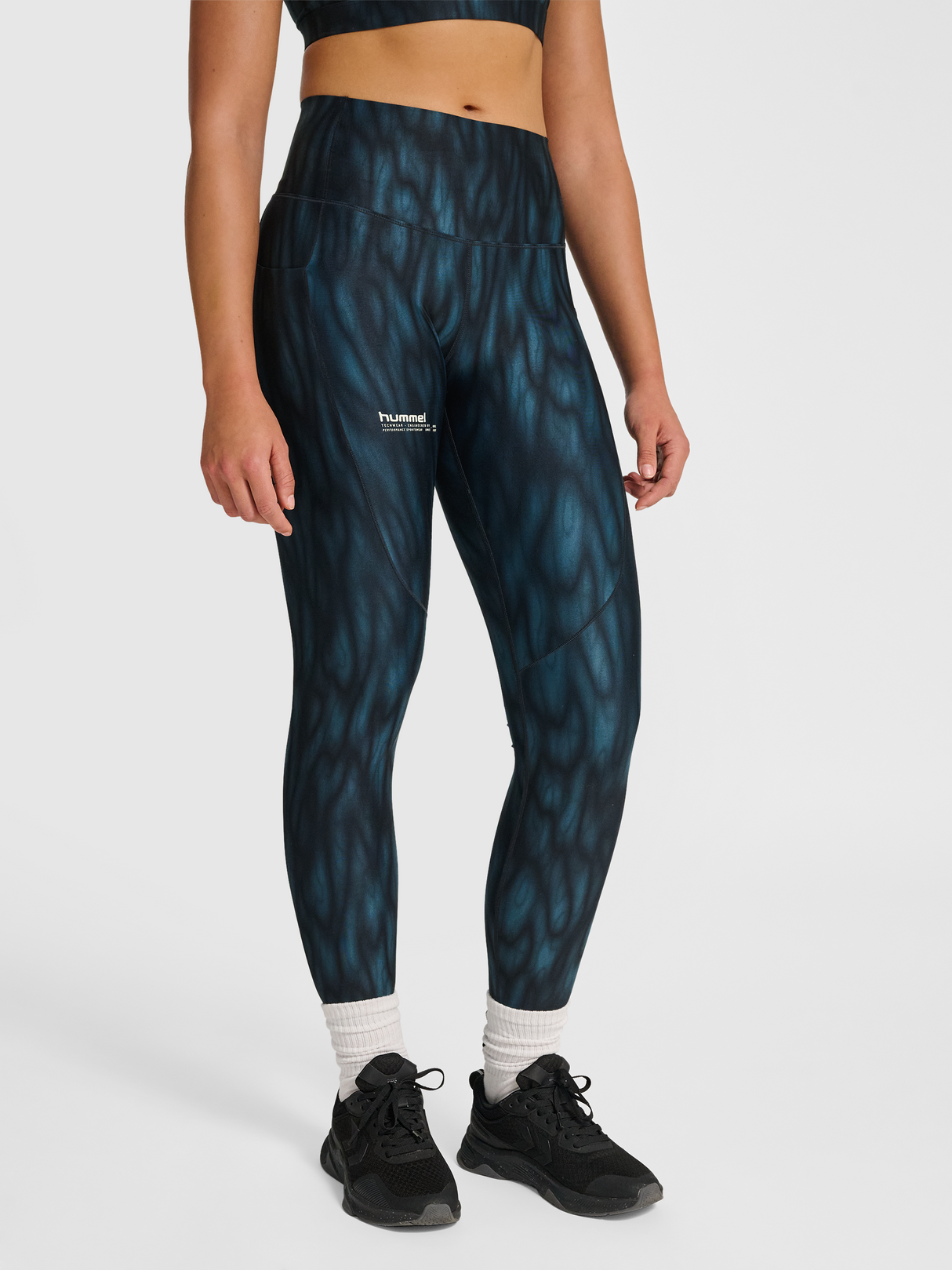 hummel Women's HIIT AOP Intensity High Waist Tights-6