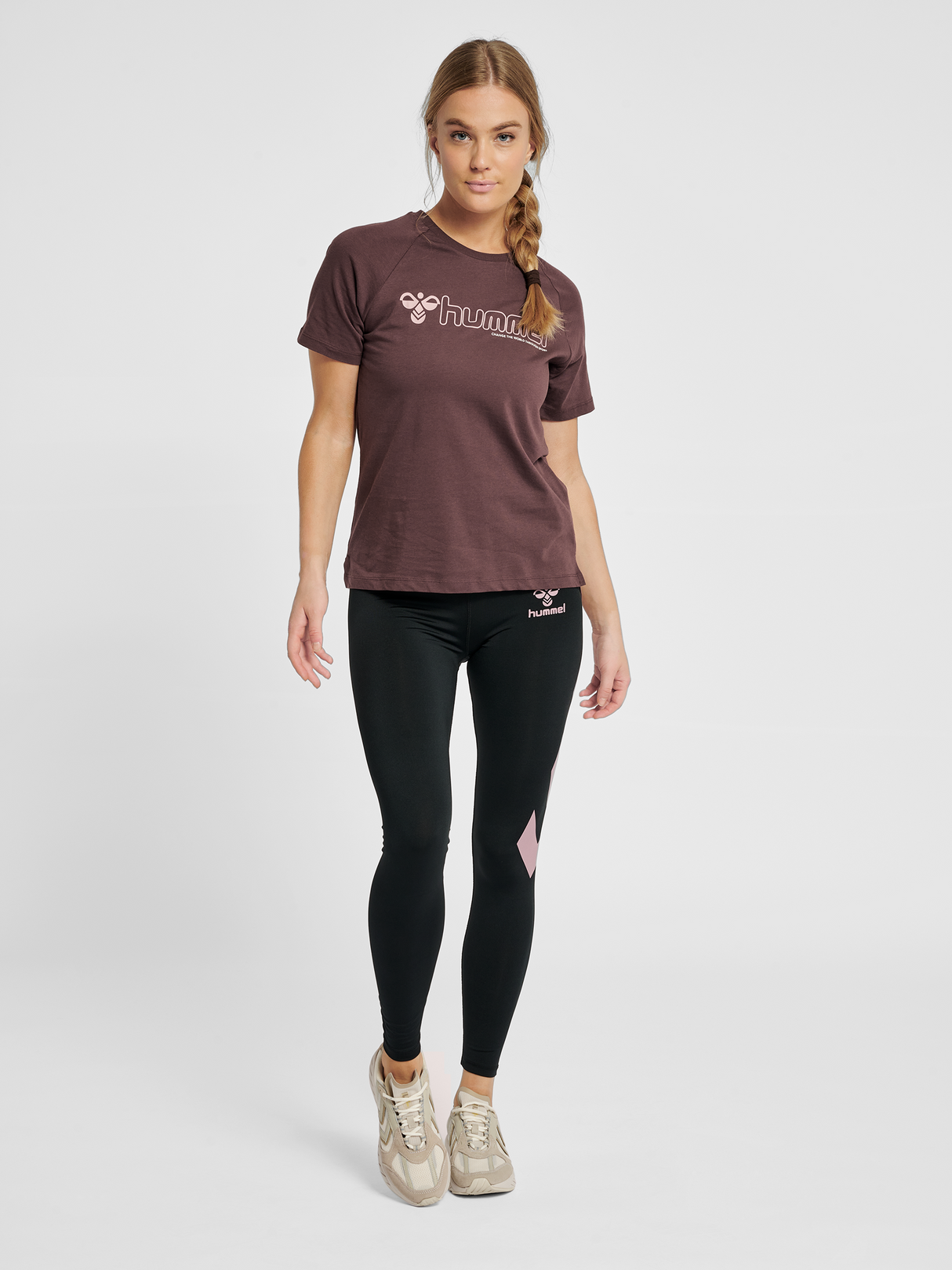 hummel Women's Zenia Short Sleeve T-Shirt-5