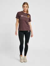 hummel Women's Zenia Short Sleeve T-Shirt-5