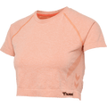 hummel Women's Ci Seamless Cropped T-Shirt-1