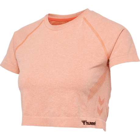 hummel Women's Ci Seamless Cropped T-Shirt-1