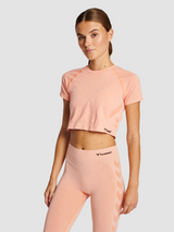 hummel Women's Ci Seamless Cropped T-Shirt-5