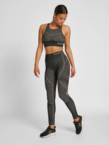 hummel Women's Mindful Training Mila Seamless Mid Waist Tight-4