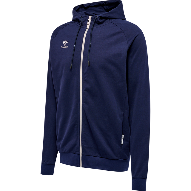 hummel Men's Move Grid Cotton Zip Hoodie-1