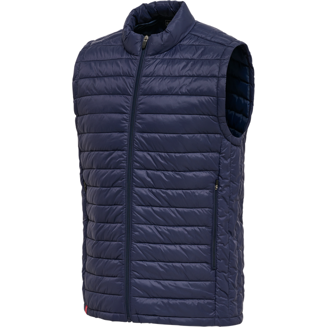 hummel Men's Red Quilted Waistcoat-1