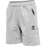hummel Youth Move Grid Cotton Shorts-1