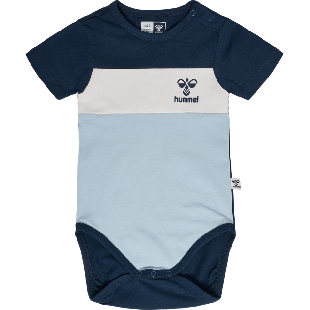 hummel Infant & Toddler Azur Block Bodysuit Short Sleeve-1