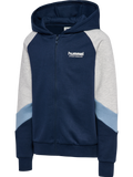 hummel Youth Loose Blocked Zip Hoodie-1