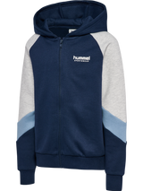 hummel Youth Loose Blocked Zip Hoodie-1