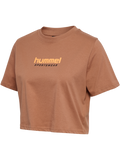 hummel Women's Legacy Malu Cropped T-Shirt-1
