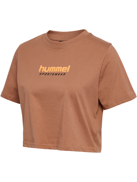 hummel Women's Legacy Malu Cropped T-Shirt-1