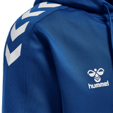 hummel Unisex Core XK Poly Zip Hood Sweatshirt-3
