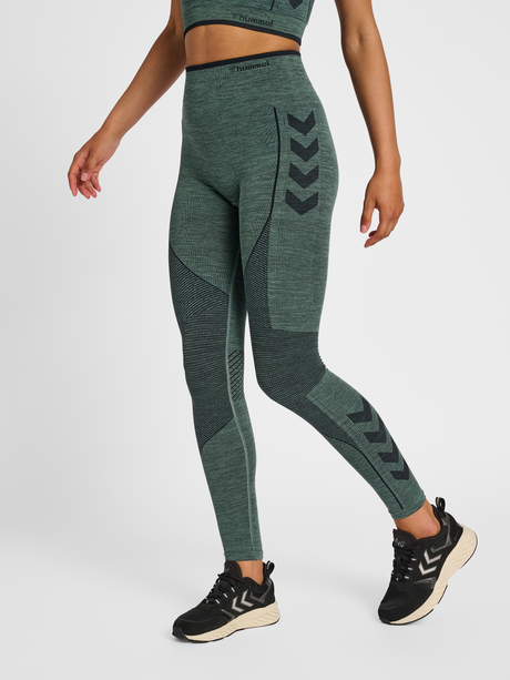 hummel Women's Mindful Training Aly Seamless High Waist Tights-1