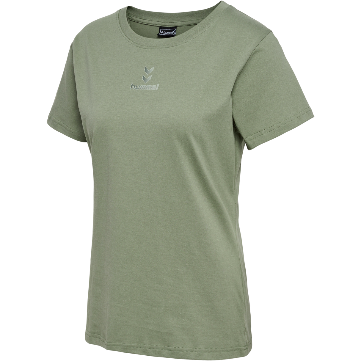 hummel Women's Active Chevrons Cotton Tee Short Sleeve-1