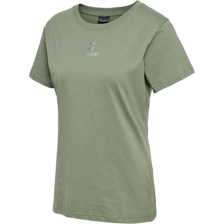 hummel Women's Active Chevrons Cotton Tee Short Sleeve-1