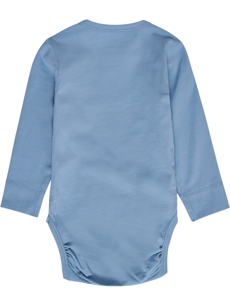 hummel Youth Mini Bee Solid Bodysuit Long Sleeve-2