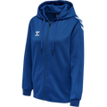 hummel Women's Core XK Poly Zip Hood Sweatshirt-1