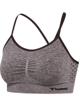 hummel Women's Ci Seamless Scrunch Sports Bra-1