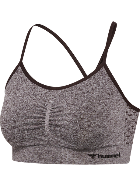 hummel Women's Ci Seamless Scrunch Sports Bra-1