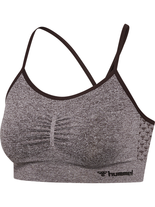 hummel Women's Ci Seamless Scrunch Sports Bra-1