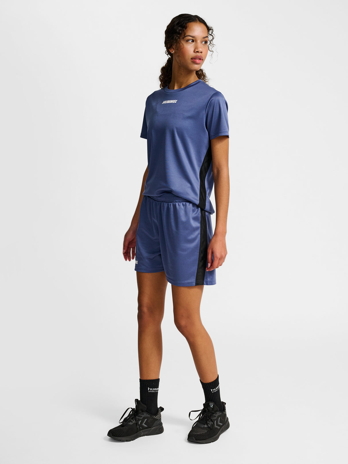 hummel Women's Multi Polyester Shorts-6