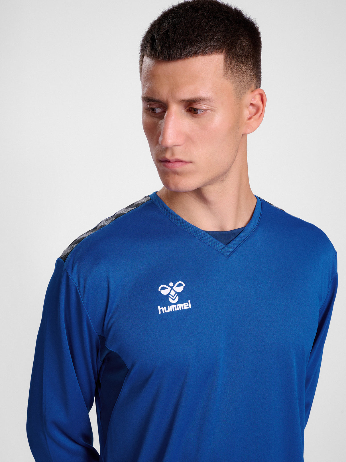 hummel Men's Authentic Polyester Long Sleeve Jersey-7
