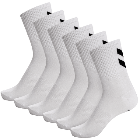 hummel Unisex Chevron 6-Pack Socks-1