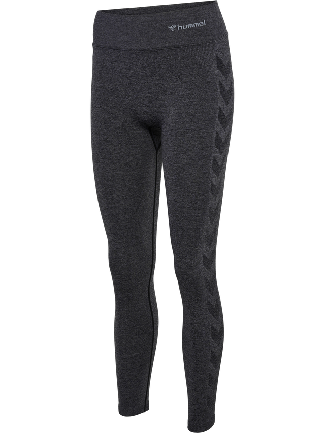 hummel Women's Ci Seamless Mid Waist Scrunch Tight-1