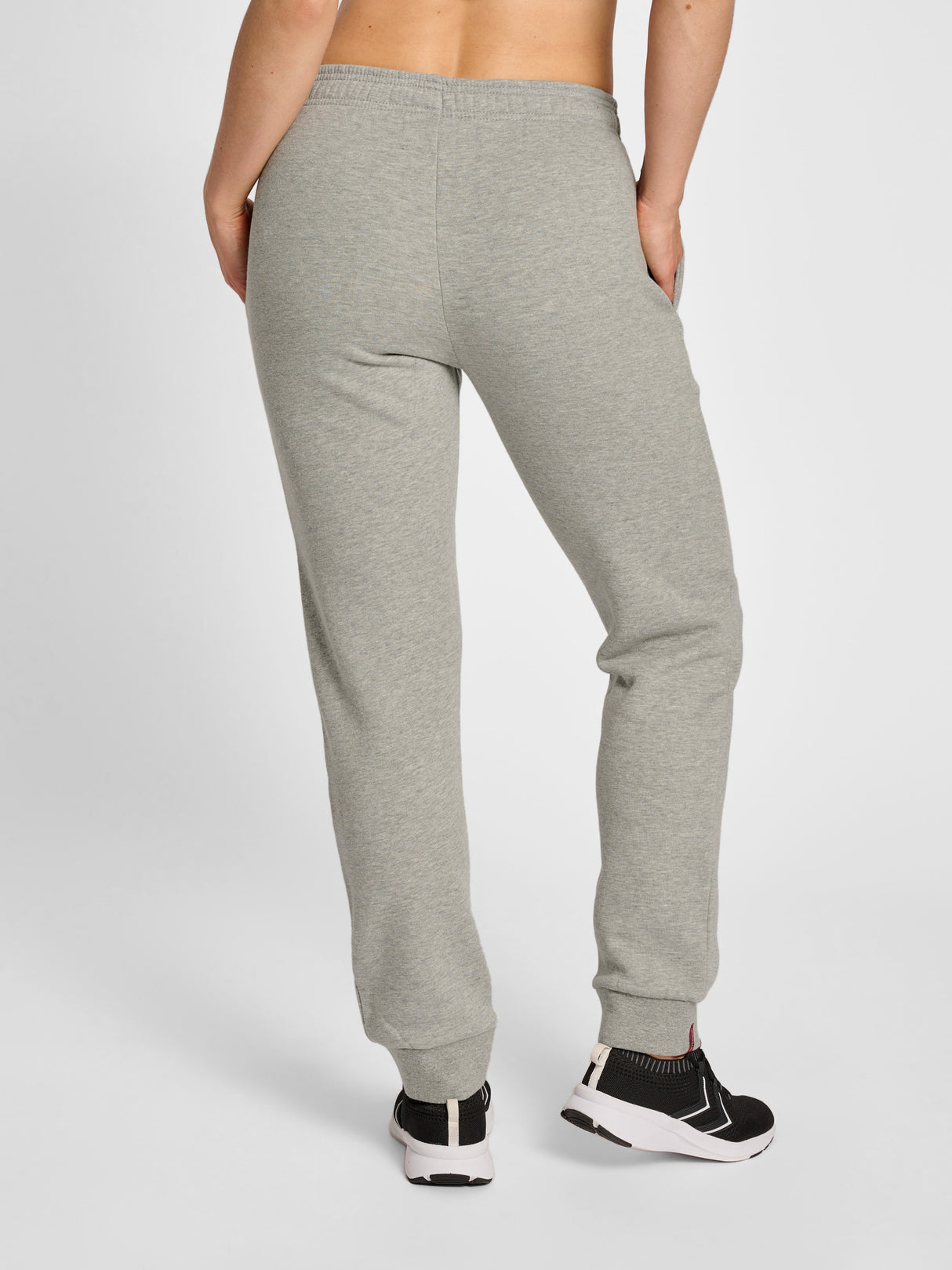 hummel Women's Red Basic Sweatpants-6