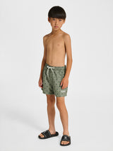 hummel Youth Regular Bee AOP Board Shorts-6