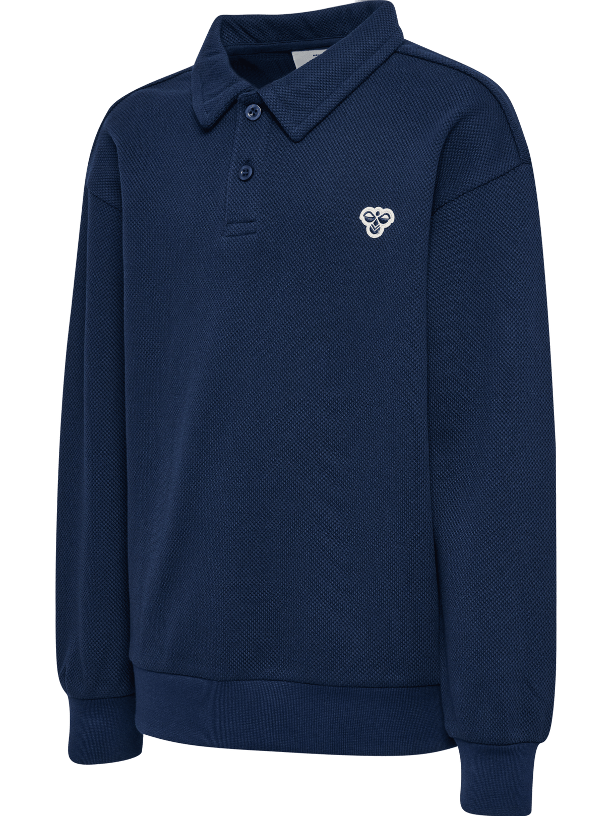 hummel Youth Loose Pique Polo Sweatshirt-1