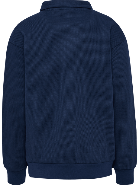 hummel Youth Loose Pique Polo Sweatshirt-2