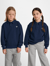 hummel Youth Loose Pique Polo Sweatshirt-5