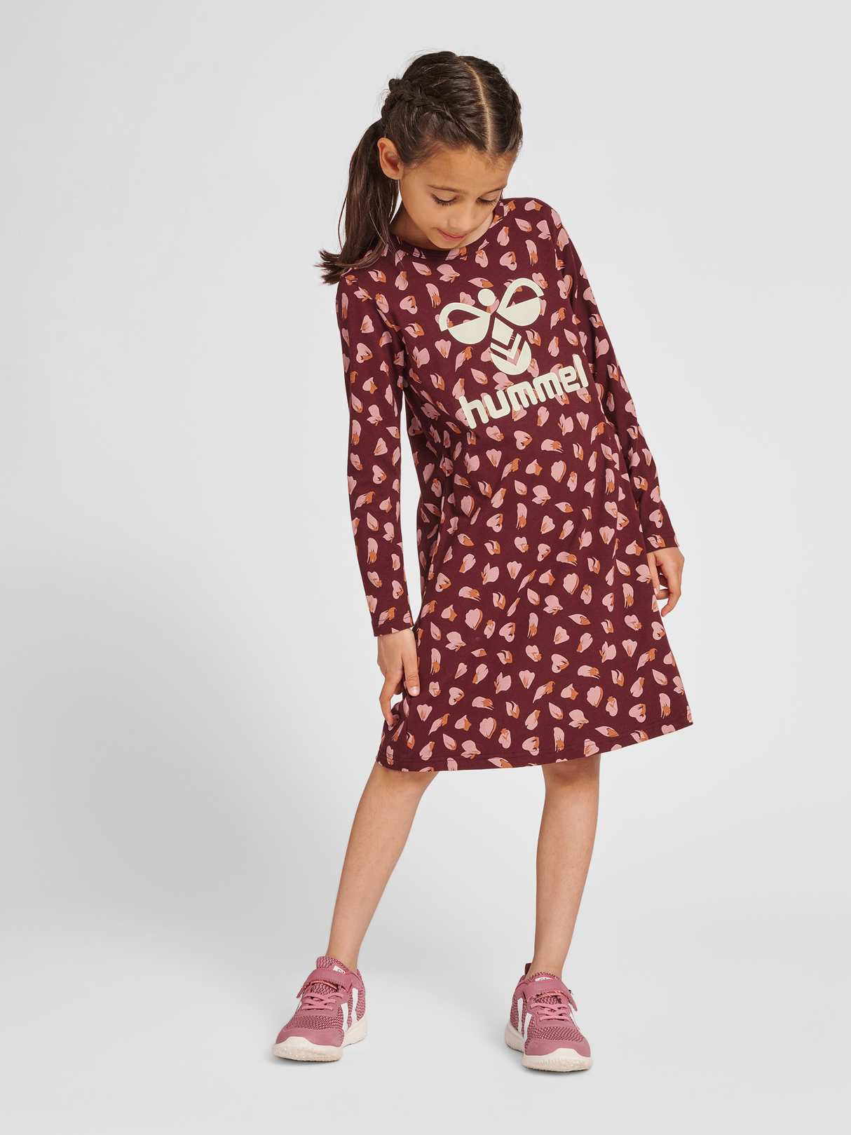 hummel Youth Carolina Night Dress Long Sleeve-4