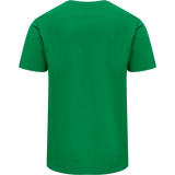 hummel Men's Red Heavy Short Sleeve T-Shirt-2